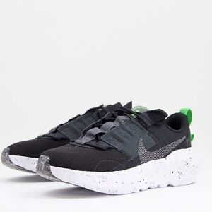 Nike Men's Crater Impact Fitness Workout Running Sneakers Black size 9